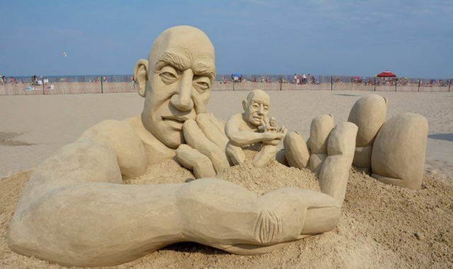 The Festival of Sand Sculptures in the Hamptons