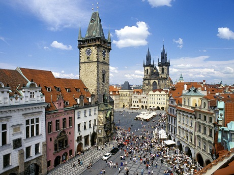 Thành phố Prague, Cộng hòa Séc đứng