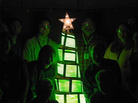 Oled Christmas tree