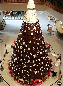 Chocolate Christmas Tree