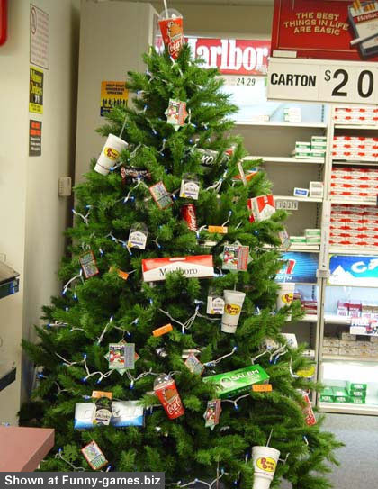 Strange & original Christmas Tree