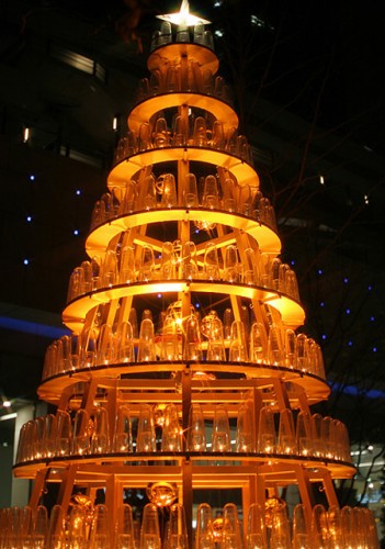 Glass Christmas tree