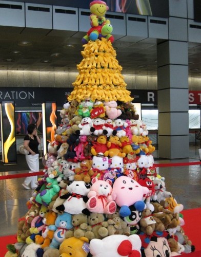Plush Christmas tree